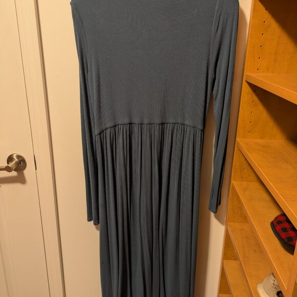 Hatch Softest Rib Nursing Dress 2 medium denim blue - Picture 8 of 8